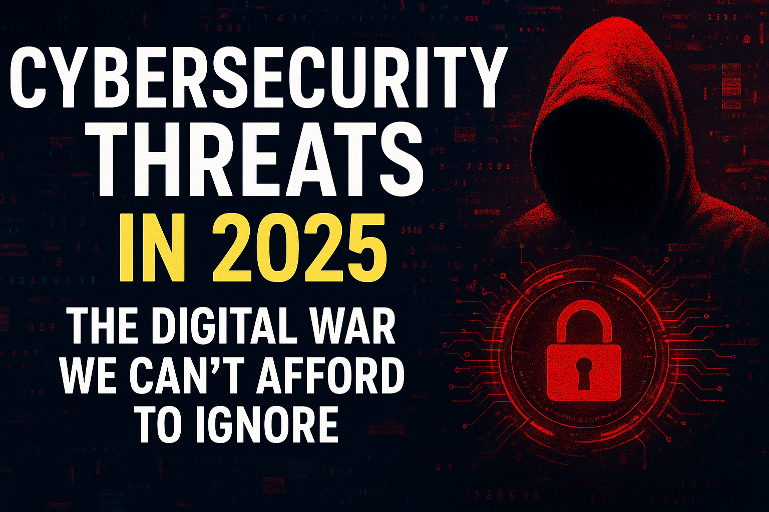 Cybersecurity Threats in 2025: The Digital War We Can’t Afford to Ignore