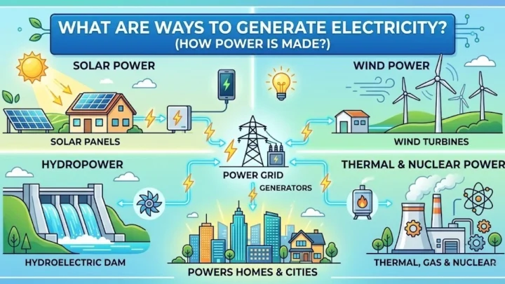 Smart Ways to Generate Electricity (How Power Is Made Explained)