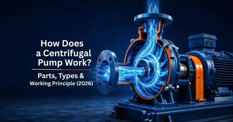 How Does a Centrifugal Pump Work: Parts, Types, and Working Principle (2026)