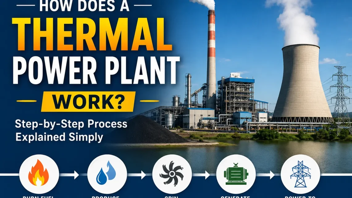 How Does a Thermal Power Plant Work? (2026 Simple Explanation)