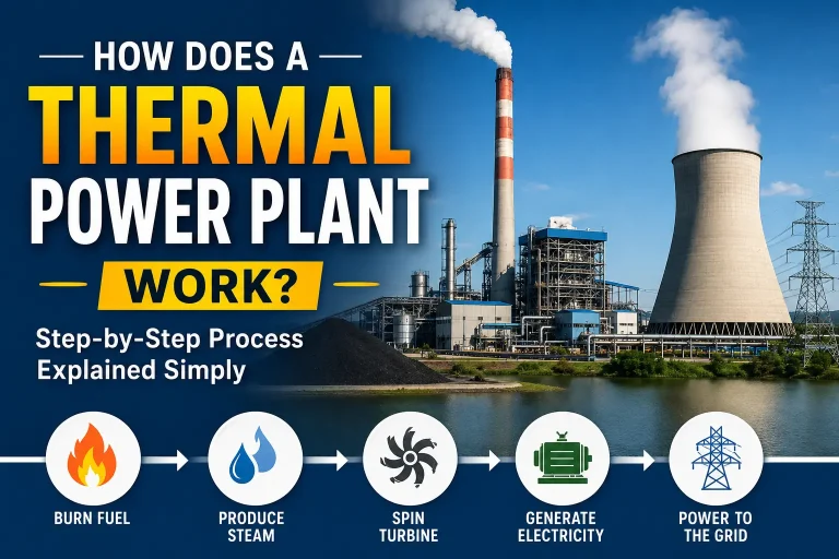 How Does a Thermal Power Plant Work? (2026 Simple Explanation)
