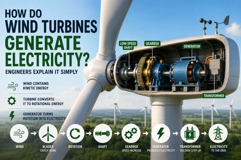How Do Wind Turbines Generate Electricity