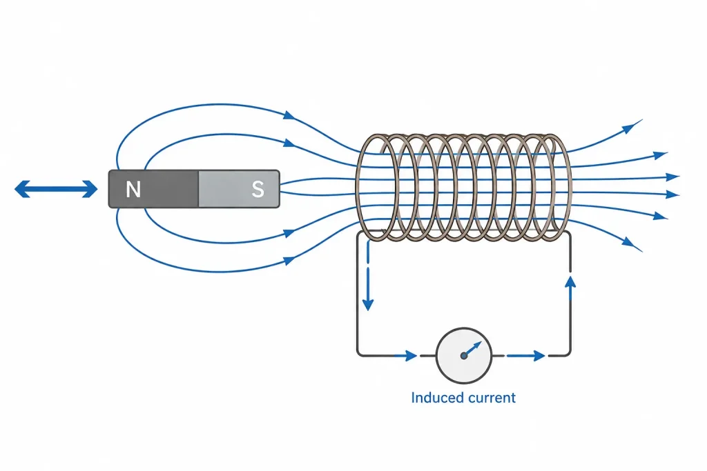 principle of electromagnetic induction